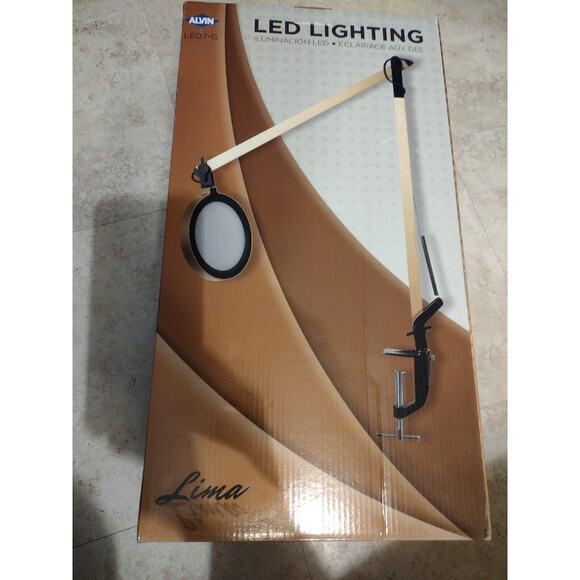 Alvin LED7-G 10 watts LED Light Lima, Gold - Picture 2 of 2